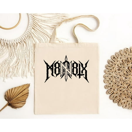 vintage M8L8TH Russian Black Metal Band Tote Bag S To NEW - INSTOCK!-TH20349
