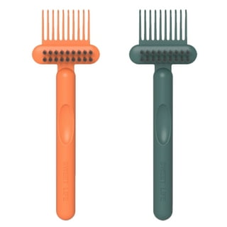 Brush Hair Cleaning Comb Cleaner Wire Tool Rake Airbag Salon Metal Lint  Claw Removal Dust Pick Mat Remover Picks Makeup