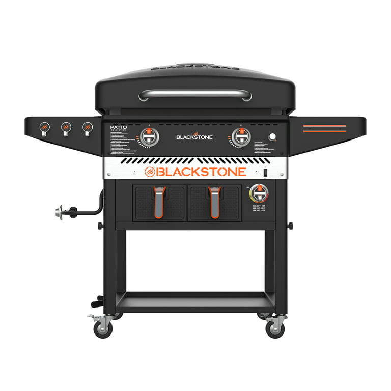 Blackstone 2-Burner 28 Griddle Combo with Air Fryer and Hood