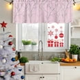 thumbnail image 5 of 2 Pack Valances for Window, Pink Branches Short Curtains for Kitchen Bedroom Living Room, Vintage Art Farmhouse Rod Pocket Small Window Treatment Valance Drapes 60 x 18 Inch, 5 of 8