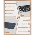 thumbnail image 3 of Stair Treads for Wooden Steps,Yellow Flower Peel Stick Stair Treads with Adhesive,Japanese Style Floral Leaf Textured Navy Blue Non Slip Indoor Stairs Runner Rugs Mats for Elders Dogs 8"x30" 10PCS, 3 of 7