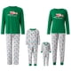 thumbnail image 1 of Pijamas familiares a juego de Navidad para adultos y niños, con estampado de manga larga, cuello redondo y pantalones casuales elásticos, ropa de dormir, 1 of 5