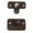 Bronze, variant on Deltana BC218RU19 Ball Catch; Round Corners; Black Finish