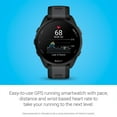 thumbnail image 5 of Garmin 010-02863-20 Forerunner 165 Smart Sport Watch, Black + Slate Gray Bundle with 2 YR CPS Enhanced Protection Pack| Official Garmin USA Dealer, 5 of 9