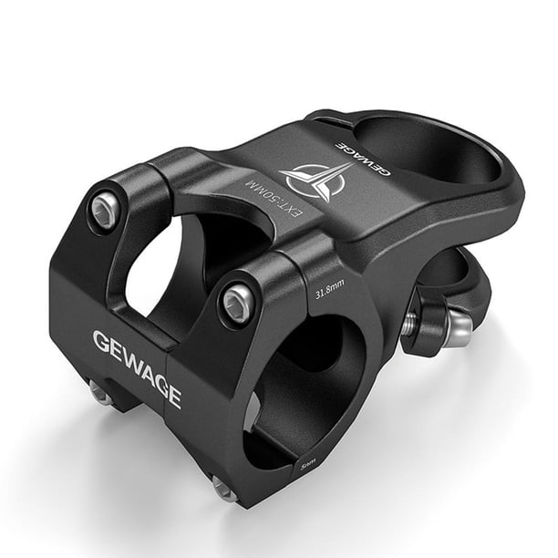 Bicicleta Vástago del manillar de ángulo negativo para bicicleta de carretera MTB de piñón fijo (XT-A012-E50) Tmvgtek Accesorios para bicicletas