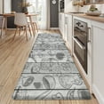thumbnail image 3 of OEAKAY Anti Fatigue Kitchen Mat, Ergonomic Cushioned & Waterproof, Extra Thick Non-Slip Backing, Easy Care Persian Design 24"x87" Kitchen Mats for Floor, 3 of 8