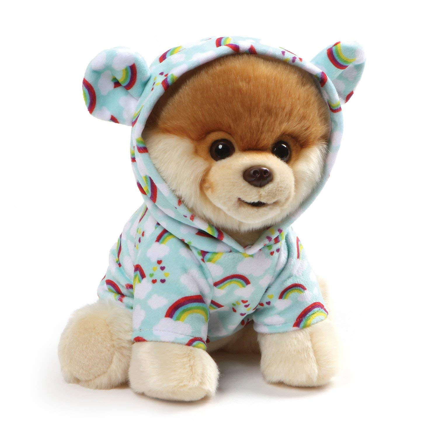 Details about   Blue 9" BOO The World's Cutest Dog Plush Panda Pajamas w/Tags Gund 