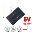 thumbnail image 5 of 2W 5V Solar Panel USB Battery Charger Outdoor Portable, 5 of 8