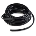 thumbnail image 2 of 6M Black U-Shape Car Door Moulding Rubber Strip Trim Guard Edge Protector Cover, 2 of 8