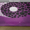 thumbnail image 6 of Ambesonne Peace Place Mats Set of 4, Ying Yang Harmony Balance, Standard Size, Purple White Black, 6 of 6