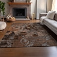 thumbnail image 6 of Addison Rugs Mayfield Washable Transitional Organic Terracotta Rectangle Rug, 5' x 7'6", 6 of 6