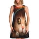 thumbnail image 1 of Disketp Animal Cat para Vestido sin Mangas para Mujeres, Vestidos de Verano para Mujeres, Casual y Holgado para la Playa, 1 of 7