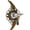 Silver, variant on Mechanical Pin Lapel Shirt Jeans Brooches Elegant Hairpins Gear Jewelry Gentleman Jewelry Jewelry with Wing for Suit