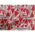 thumbnail image 4 of oneOone Organic Cotton Voile Fabric Triangle & Line Geometric Decor Fabric Printed BTY 42 Inch Wide, 4 of 4