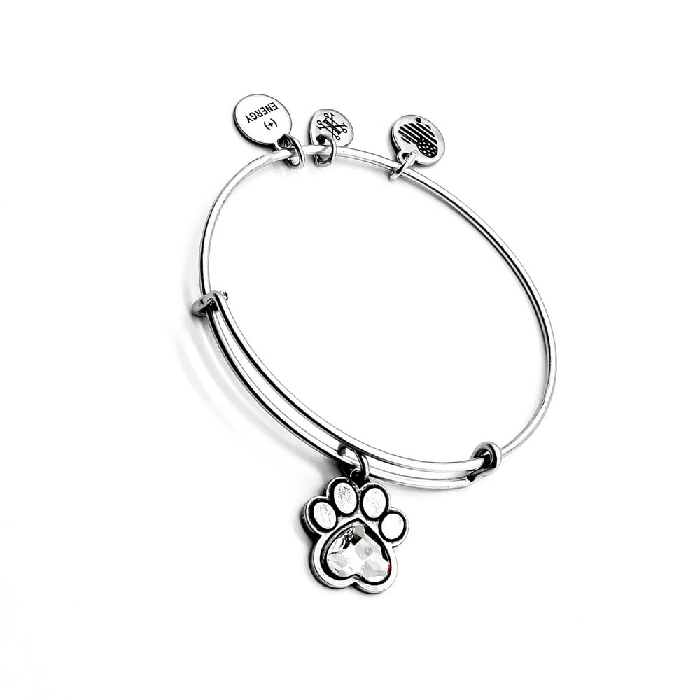 Alex and Ani - Alex and Ani Women's Sterling Silver Paw Prints of Love