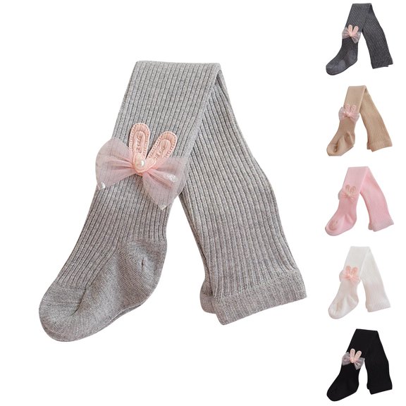 Asxite Toddler Girls Pants Solid Midweight Casual Winter Tights 1-12 Y