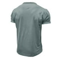 thumbnail image 5 of Sngxgn Men's Soft T-Shirt Classic Fit Lightweight Cooling Short Sleeve Casual Basic Shirt(Grey,L), 5 of 5