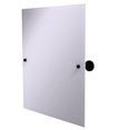 thumbnail image 1 of Allied Brass Frameless Rectangular Tilt Mirror with Beveled Edge - WP-92-BKM, 1 of 1
