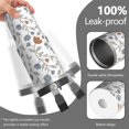 thumbnail image 2 of Floral 30oz Handheld Travel Tumbler with Handle – Double Wall Stainless Steel Insulated Cup, Flip Straw Lid, Leak-Proof & BPA-Free, Durable Hot & Cold Drink Mug,Thanksgiving, Xmas, Spring ,Flower, 2 of 6
