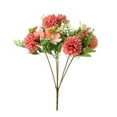 thumbnail image 5 of Sunjoy Tech Fake Bouquet Not Withered Easy Care Non-fading Vivid Decorate Wedding Christmas Artificial Flower Household Stuffs, 5 of 8