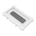 thumbnail image 2 of Wall Mounted Phone Holder, Bathroom Phone Holder Case Waterproof Rotating Touch Screen  For Kitchen 9801W White, 2 of 8