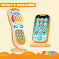 thumbnail image 3 of Smartphone Toy JOYIN Teléfono para bebés con control remoto y música, 3 of 9