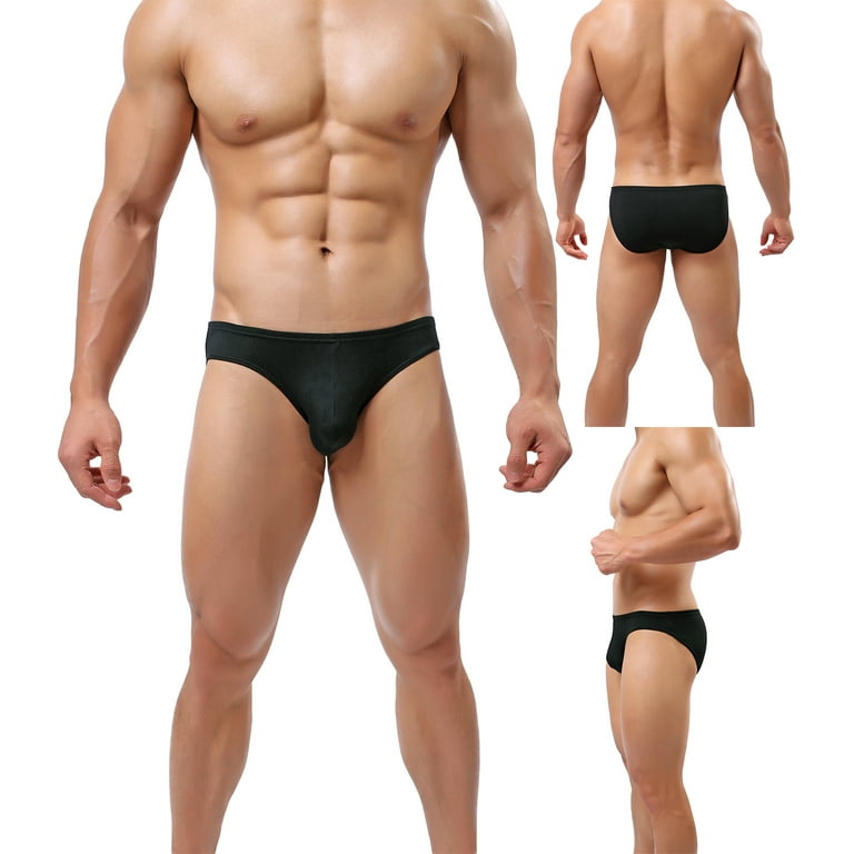 yuyangdpb Men's Supersoft Modal Briefs Low Rise Lightweight Underwear  Multi/4pack M