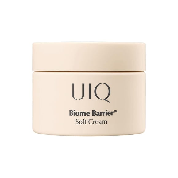 UIQ Biome Barrier Soft Cream 100 horas de hidratación duradera Hidratante Sin fragancia Reparación de la barrera de la piel Cuidado de la piel coreano para piel de vidrio Cuidado de la piel coreano no