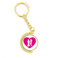 thumbnail image 1 of Familias lesbianas Anillo de oro de metal llavero llavero, 1 of 3