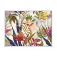 thumbnail image 1 of Designart Fleurs Tropicales VIntage III ART MURAL À CADRE FLOTTÉ, 1 of 4