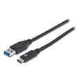 thumbnail image 1 of Cable Manhattan USB Type-C, USB 3.0 Tipo A a USB-C de 1m Manhattan 353373, 1 of 3