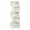 White, variant on GZXS 68.9 Inch Tall Corner Bookshelf, 5-Tier Space-Saving LED Bookcase with Light & Buffle Design, for Small Rooms/Living Room/Office, Walnut