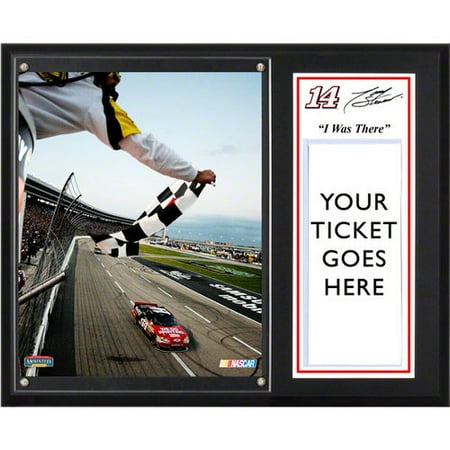 Tony Stewart Sublimated 12x15 "I WAS THERE" Ticket Plaque | Details: 2011 AAA 500 Victory at Texas Motor Speedway