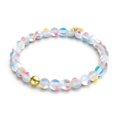 thumbnail image 1 of Rainbow Supernova | Gold Vermeil | Galaxy Glass Bead Bracelet, 1 of 10