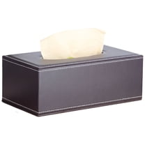LAMIRO Tissue Box Cover Rectangle,PU Leather Tissue Box Holder Rectangular,Tissue Box Covers for Home/Office/Car Decoration