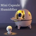 thumbnail image 3 of New Astronaut Air Humidifier 220ml Ultrasonic Oil Diffuser Led Light Usb Mist Sprayer Gifts Purple, 3 of 5