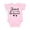 AD-Pink, variant on Junior Bridesmaid Wedding Bridal Party Girls Baby Bodysuit