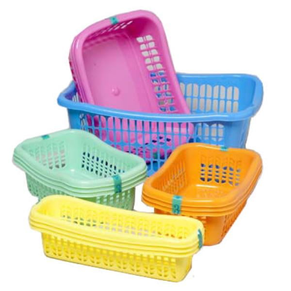 Baskets 4 Sizes 6 Colors (120 Units Included)