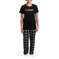 thumbnail image 4 of CafePress - Polirish Women's Dark Pajamas - Women's Short Sleeve Print T-Shirt and Pants Dark Cotton Pajama Set, 4 of 7