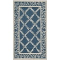thumbnail image 2 of Safavieh Chelsea Alecia Geometric Area Rug, Navy/Creme, 3'9" x 5'9", 2 of 8