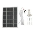 thumbnail image 2 of 3W Monocrystalline Solar Panel Charger Wall Mounted, For Security Camera and Video Doorbell 4, 3 Plus, 2, 2 of 7