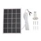 thumbnail image 2 of Cámara Al Aire Libre Panel Cargador Solar Montado En La Pared 3W 5V Monocristalino Con Soporte Ajustable Para Videos 4 3 Más 2, 2 of 7