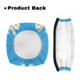 thumbnail image 3 of HELLHERO Washable Seat & Back Covers and Walker Rollator Seat Back Cover Non-Slip Cover & Easy to Clean and Elderly Daisies Bees, 3 of 7