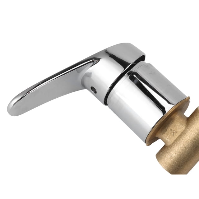 Wall Mounted Tap, Concealed Shower Faucet Large Flow Flexible Handle Simple Design for Home for Hotel