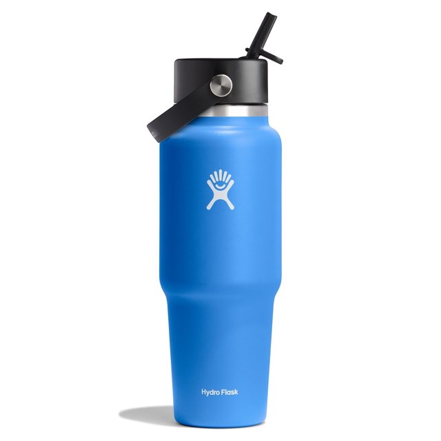 Botella de agua Hydro Flask Wide Flex Straw 950 ml Cascade