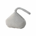 thumbnail image 1 of 1*Rhinestone Cosmetic Bag Bradem Clear Out Deal, Makeup Bag Dinner Bag Pure Handmade Diamond Evening Bag Handheld Banquet Bag Female Makeup Bag, Cosmetic Bag Silver, Polyester Storage Bag, 1 of 1