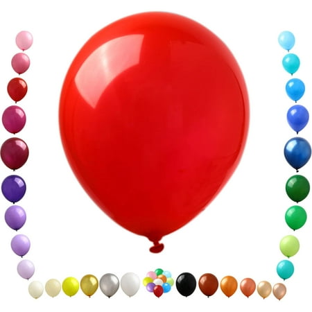 Party Ulyja Brown Balloons 50 Pack Bulk 12 Inch Pearlized Biodegradable