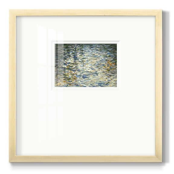 Water Reflections-Premium Framed Print