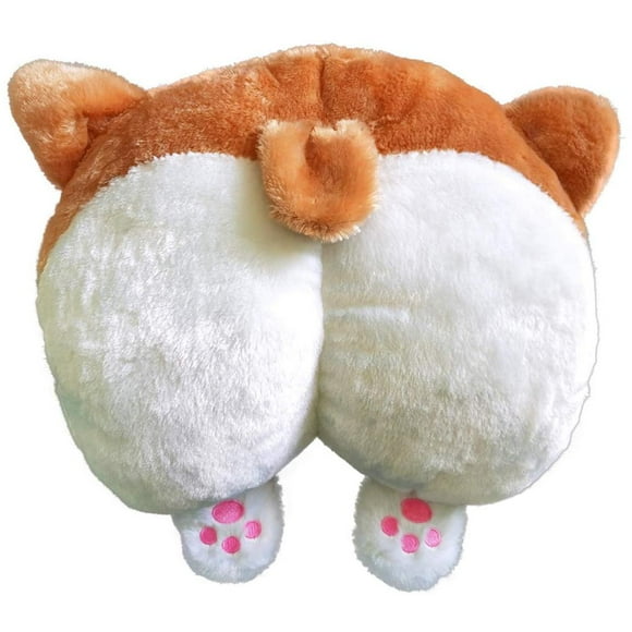 pitrice Corgi Butt Pillow Corgi Plush Pillow for Lower Back Support for Home Office Corgi Stuffed Animal Toys No.1