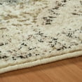 thumbnail image 2 of Mayfair Distressed Damask Indoor Area Rug by Blue Nile Nills - 2.6' x 8', Ivory, 2 of 3